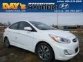 Century White - Accent SE Sedan Photo No. 1