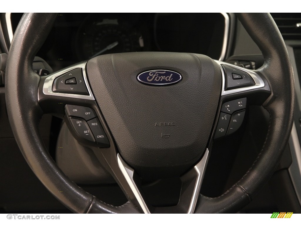 2013 Ford Fusion Titanium AWD Steering Wheel Photos