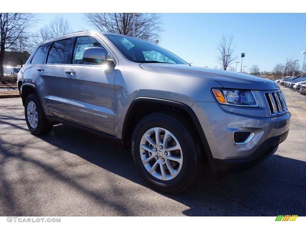 2015 Grand Cherokee Laredo - Billet Silver Metallic / Black photo #4