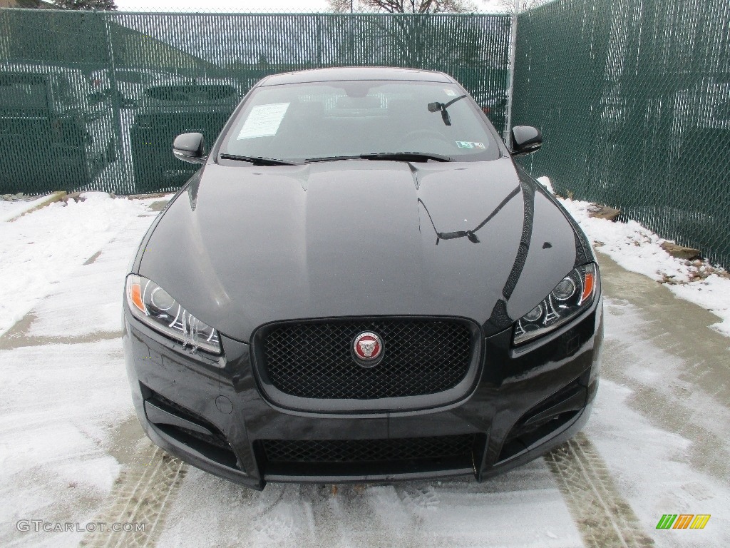 2015 XF 3.0 AWD - Ultimate Black Metallic / Warm Charcoal/Warm Charcoal photo #7