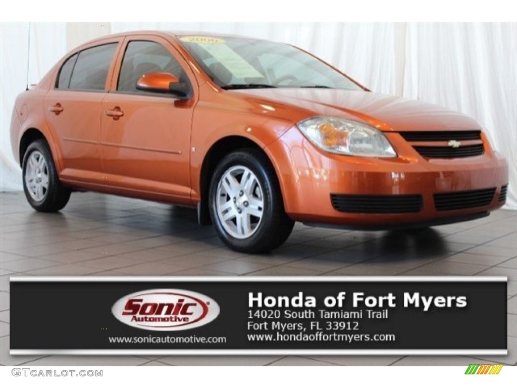 Sunburst Orange Metallic Chevrolet Cobalt