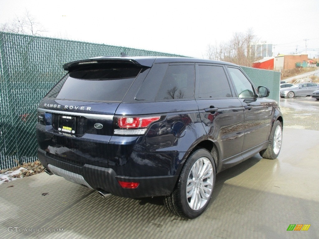 2016 Range Rover Sport HSE - Loire Blue Metallic / Ebony/Ebony photo #4