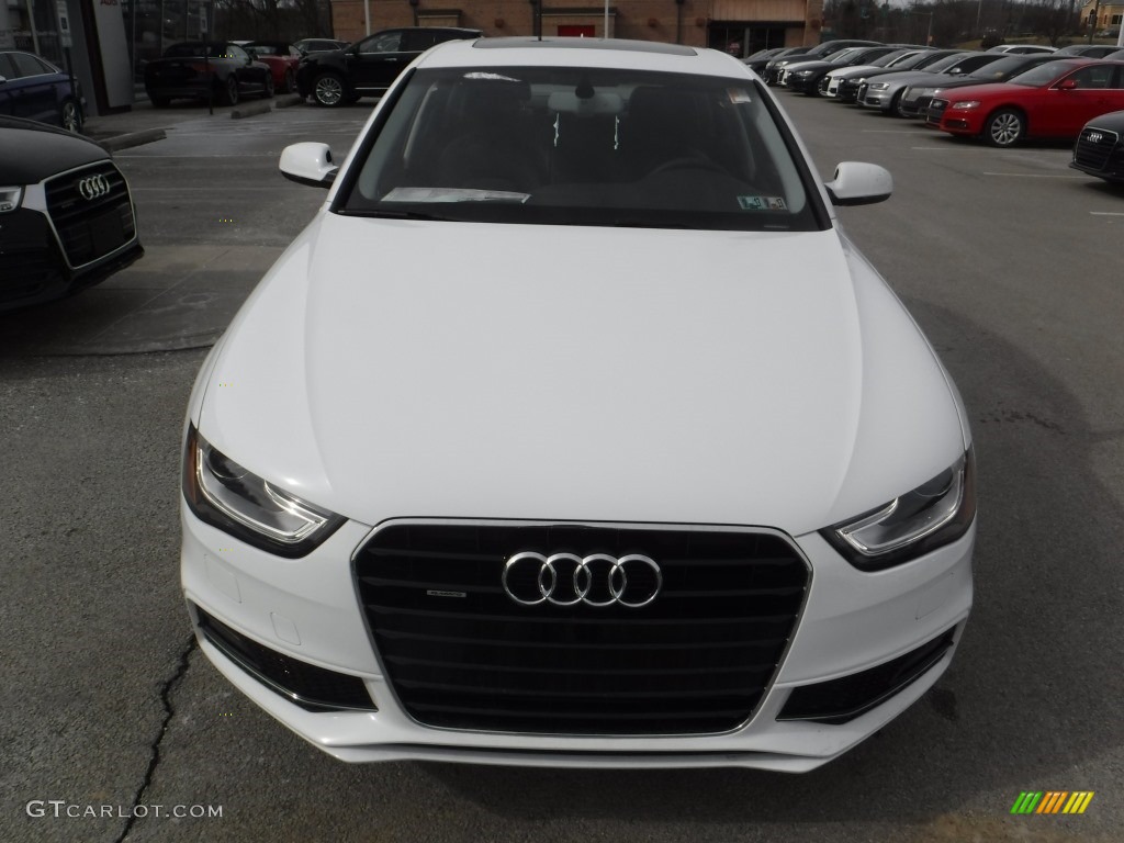 2016 A4 2.0T Premium quattro - Ibis White / Black photo #5