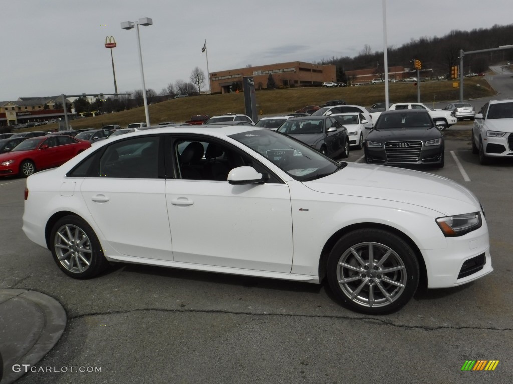 2016 A4 2.0T Premium quattro - Ibis White / Black photo #8