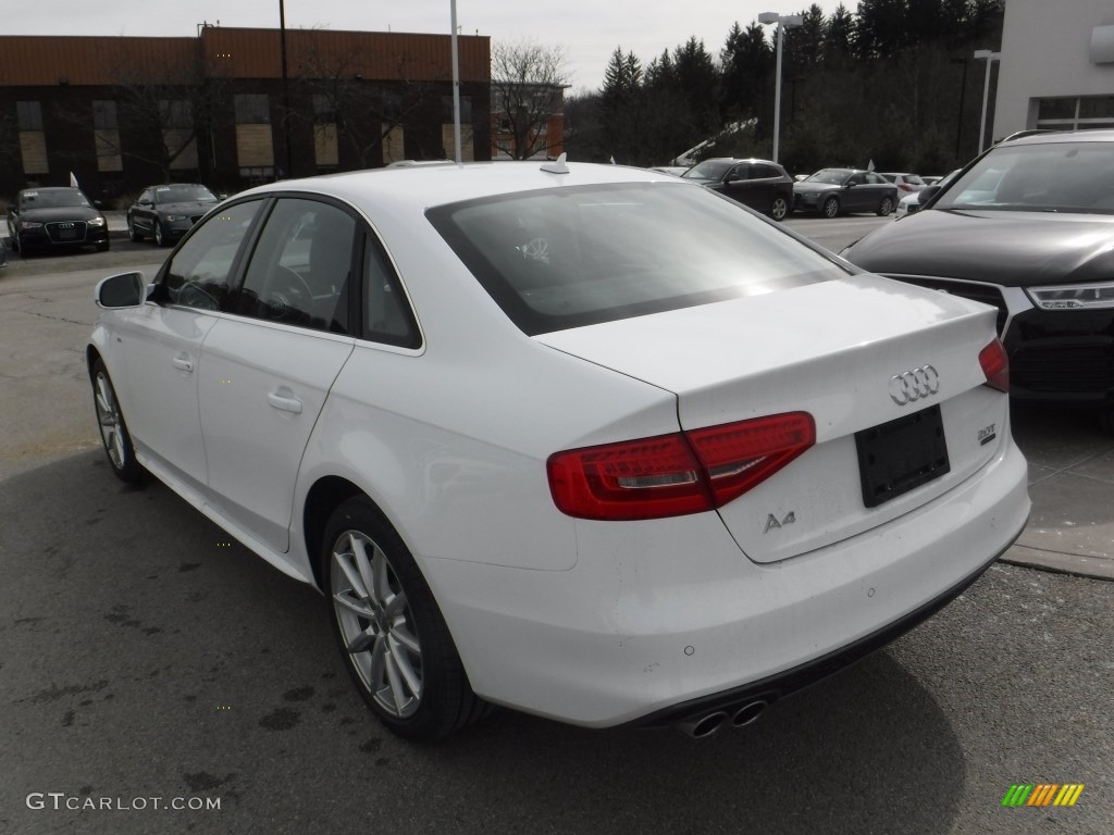 2016 A4 2.0T Premium quattro - Ibis White / Black photo #13