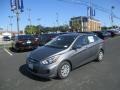 2016 Triathlon Gray Hyundai Accent SE Sedan  photo #3