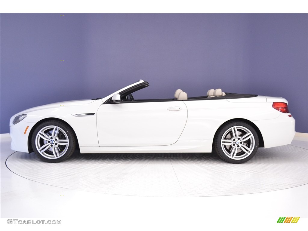 2013 6 Series 640i Convertible - Alpine White / Ivory White photo #4