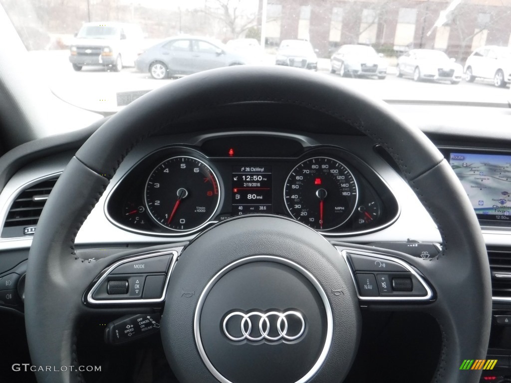 2016 A4 2.0T Premium quattro - Ibis White / Black photo #32