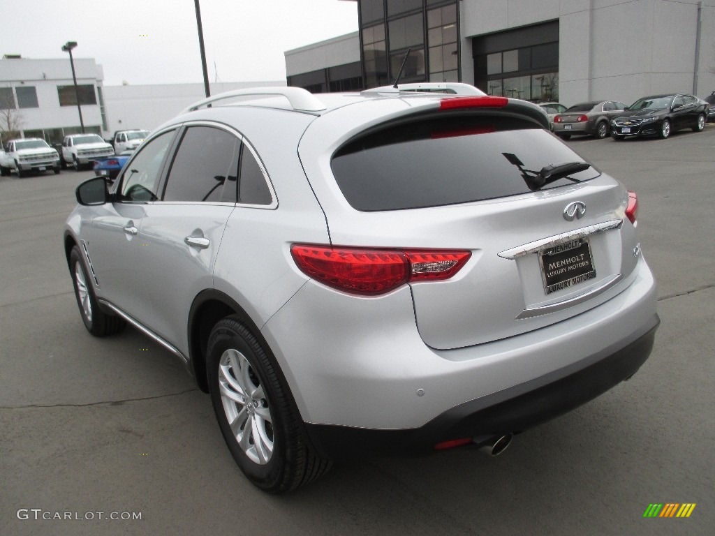2015 QX70 AWD - Liquid Platinum / Graphite photo #4