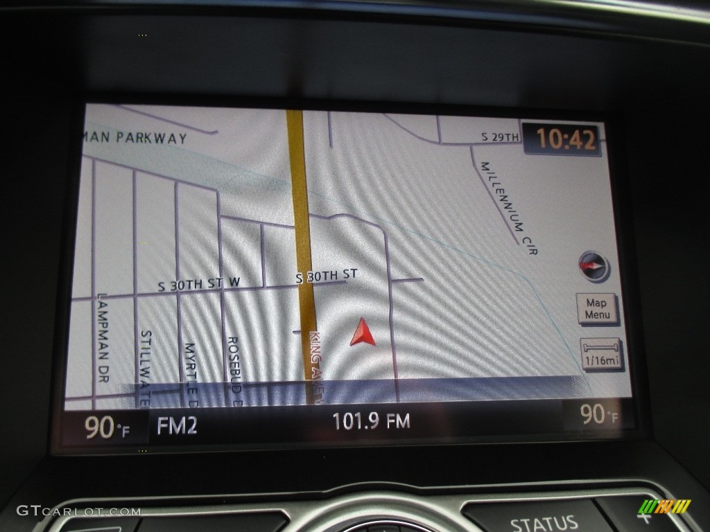 2015 QX70 AWD - Liquid Platinum / Graphite photo #12