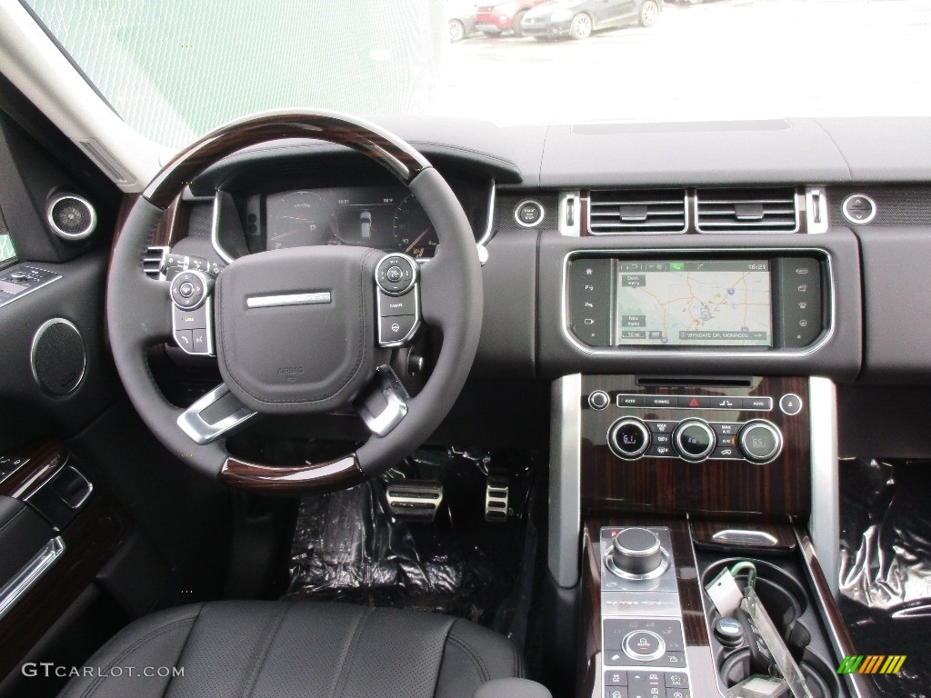 2016 Range Rover Supercharged - Santorini Black Metallic / Ebony/Cirrus photo #14