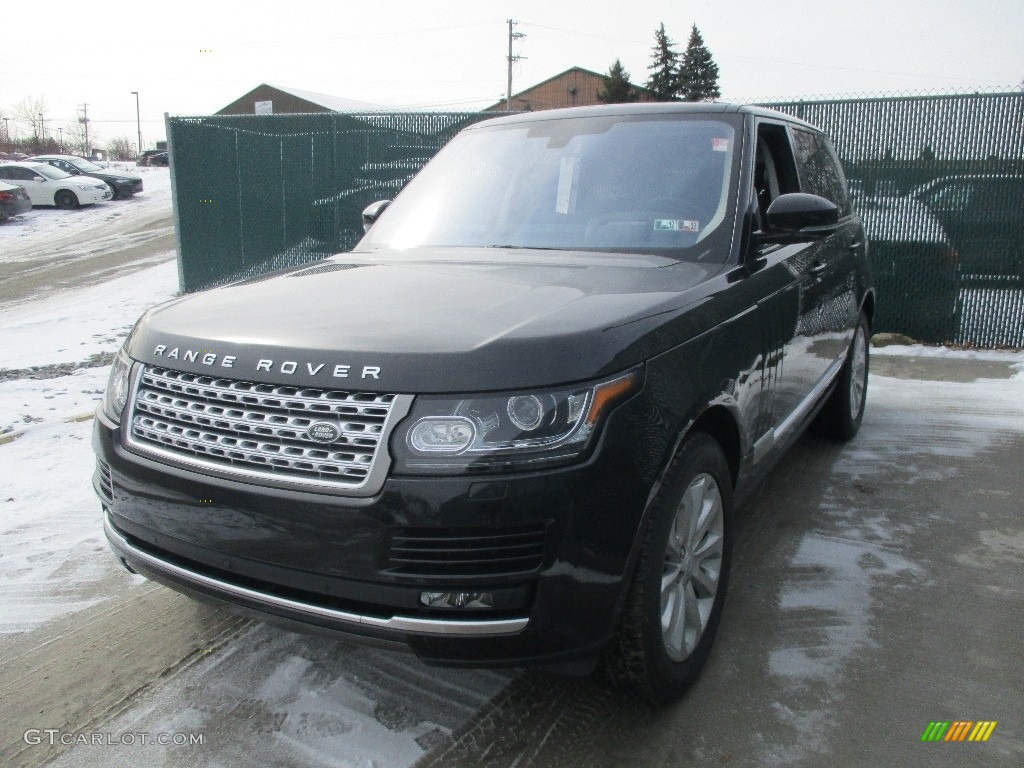 2016 Range Rover HSE - Santorini Black Metallic / Ebony/Ebony photo #7