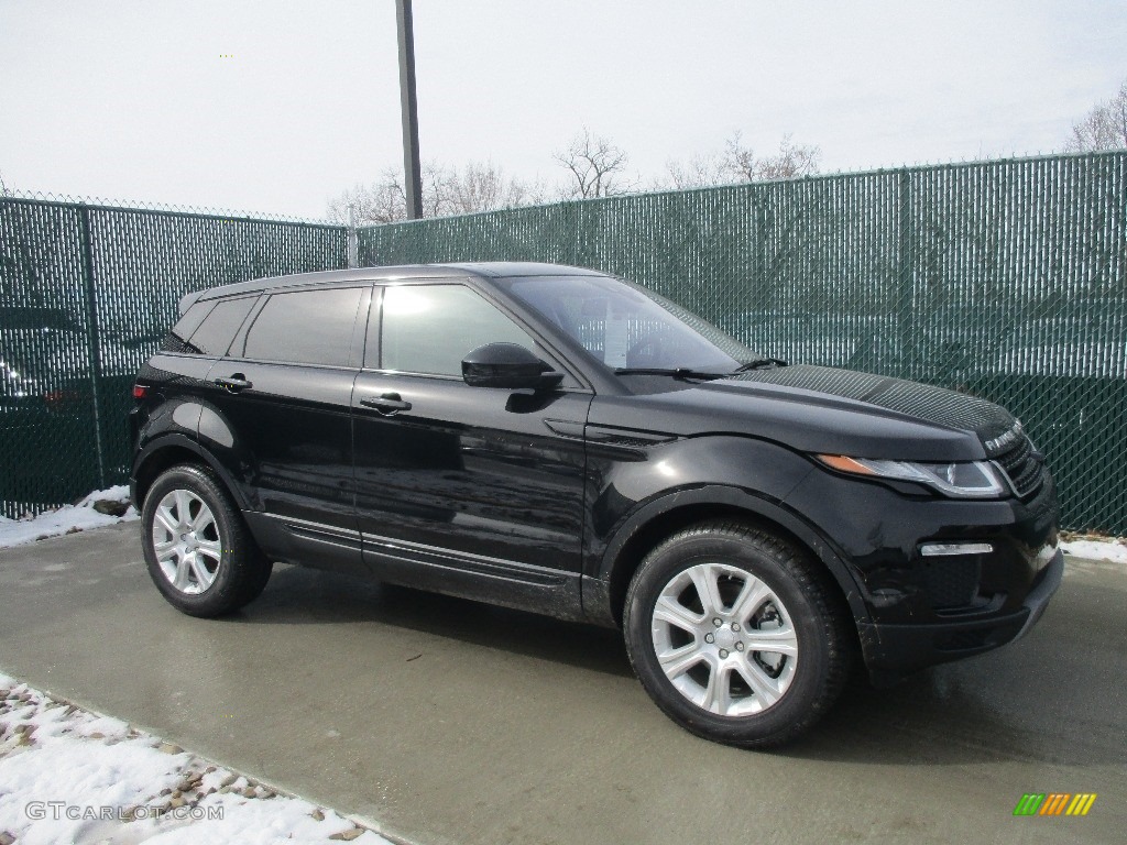 2016 Range Rover Evoque SE - Santorini Black Metalllic / Ebony/Ebony photo #1