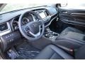 2016 Toyota Highlander Black Interior Prime Interior Photo