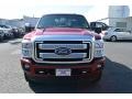 2016 Ruby Red Metallic Ford F250 Super Duty Platinum Crew Cab 4x4  photo #4