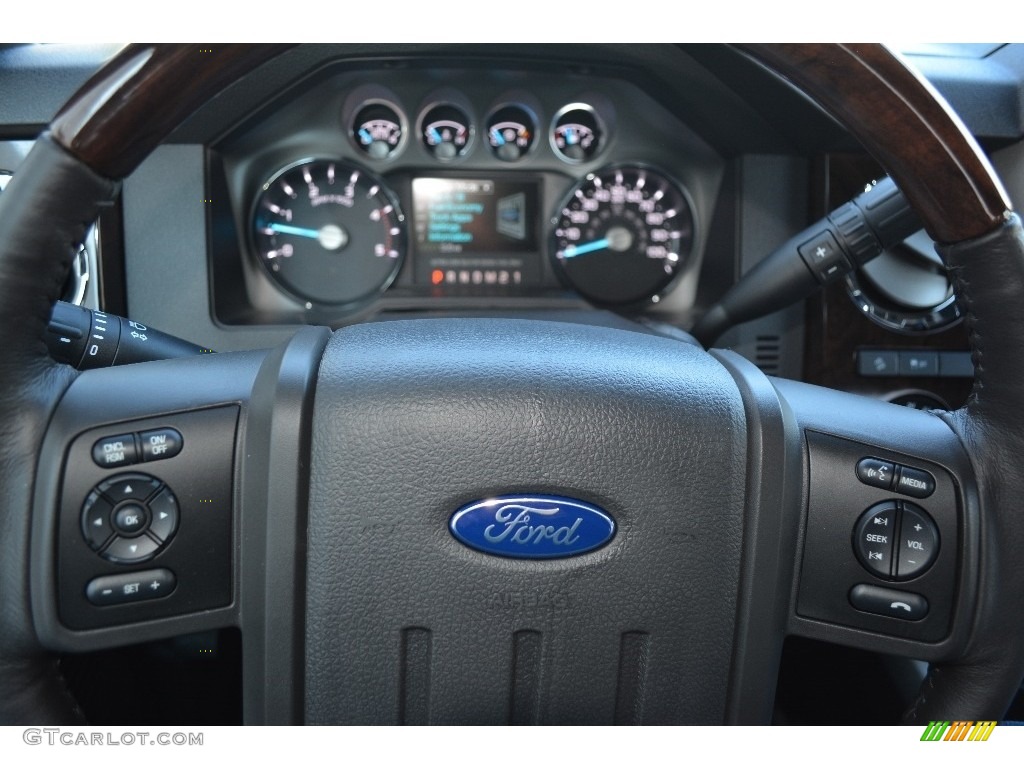 2016 F250 Super Duty Platinum Crew Cab 4x4 - Ruby Red Metallic / Platinum Black photo #21