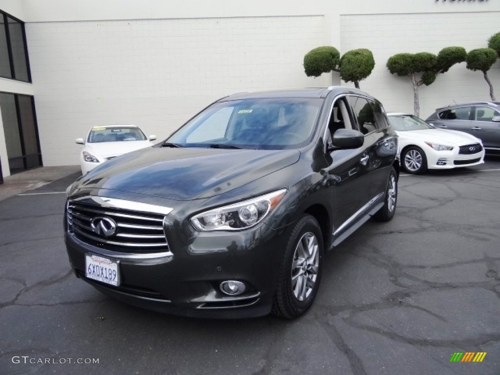 2013 JX 35 AWD - Emerald Graphite / Java photo #1