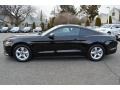 Black 2015 Ford Mustang V6 Coupe Exterior