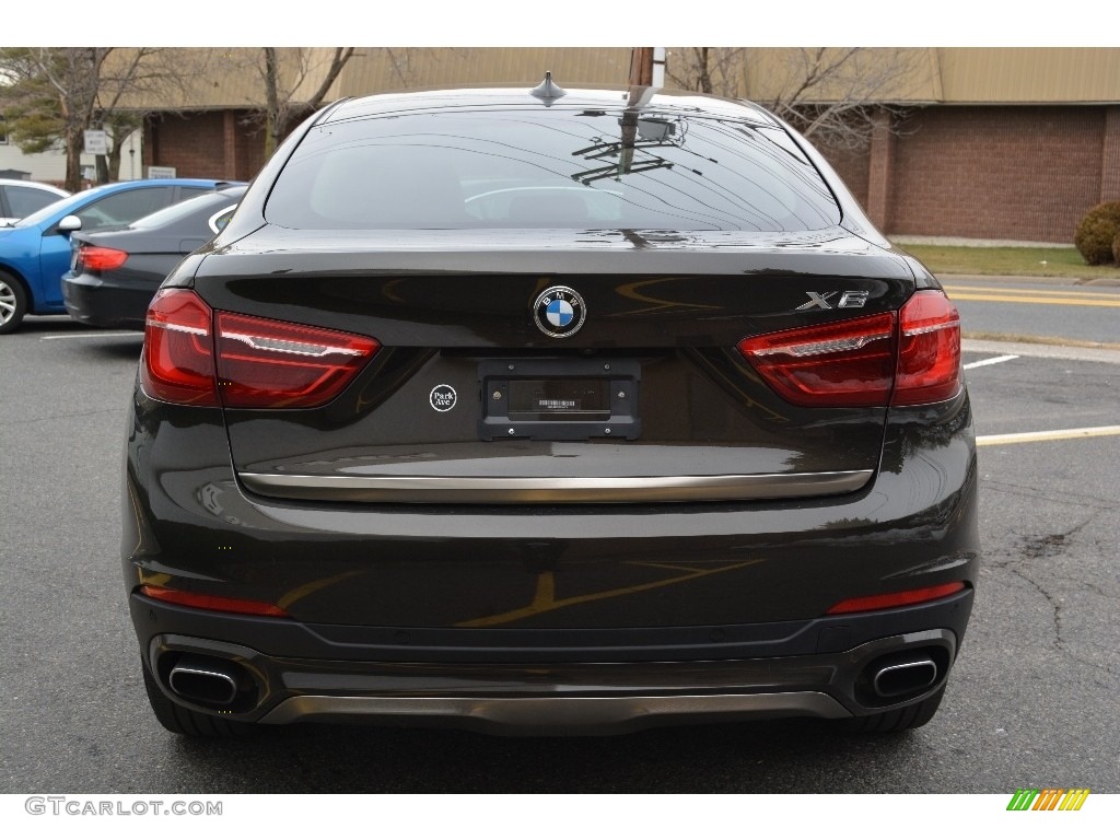 2015 X6 xDrive50i - Dark Olive Metallic / Black photo #4