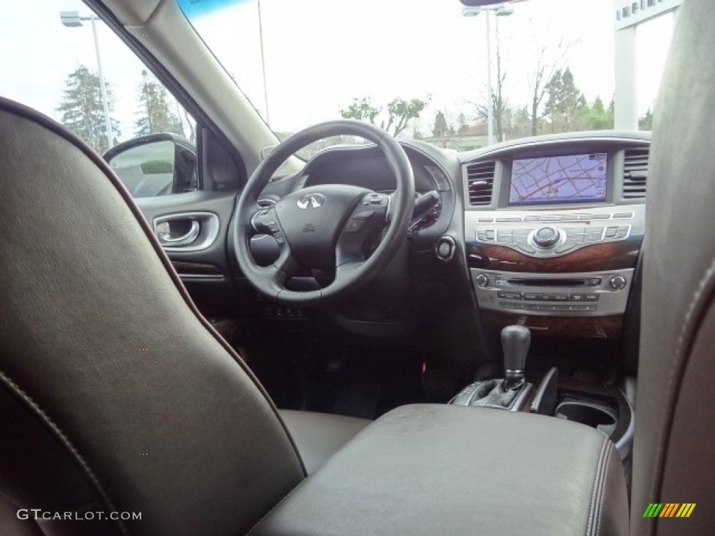 2013 JX 35 AWD - Emerald Graphite / Java photo #56