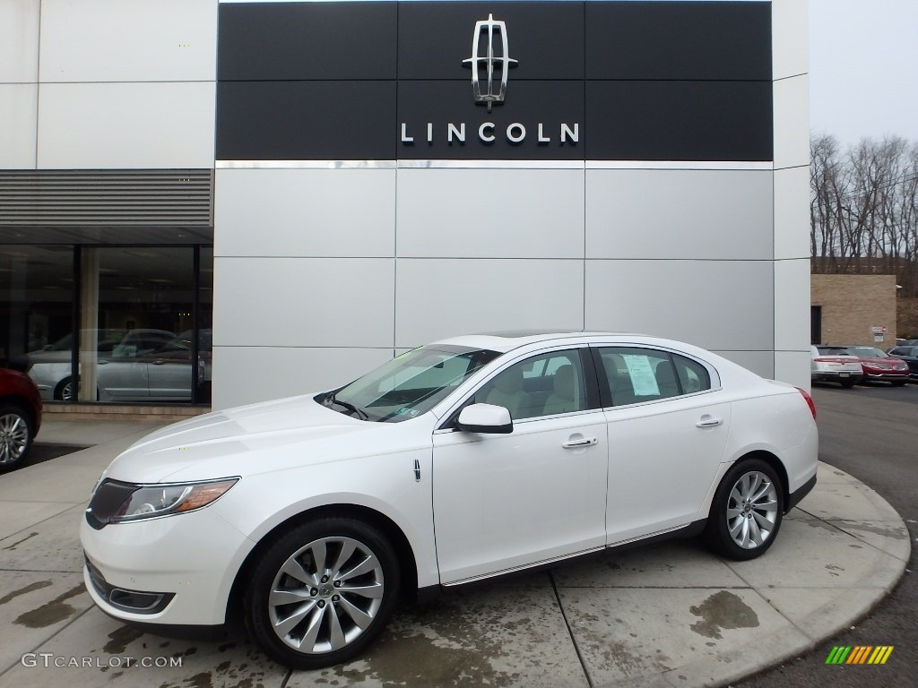 White Platinum Lincoln MKS