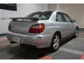 2002 Platinum Silver Metallic Subaru Impreza WRX Sedan  photo #8