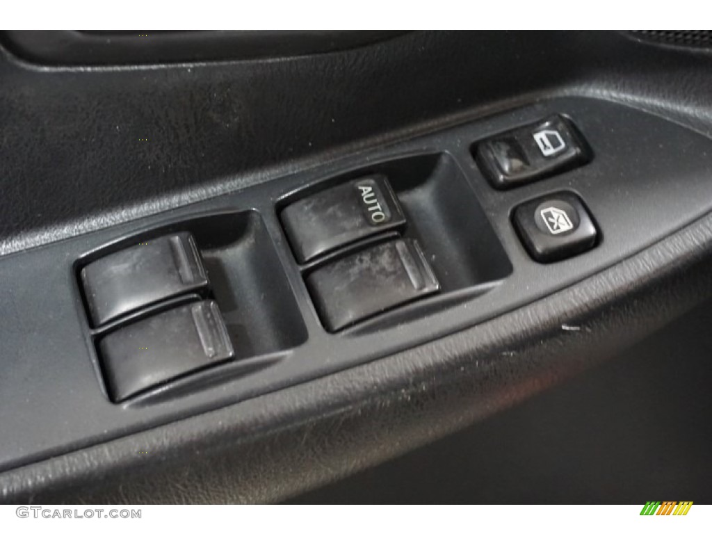 2002 Impreza WRX Sedan - Platinum Silver Metallic / Black photo #13