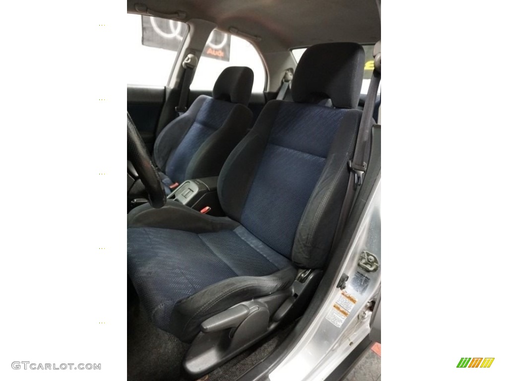2002 Impreza WRX Sedan - Platinum Silver Metallic / Black photo #23