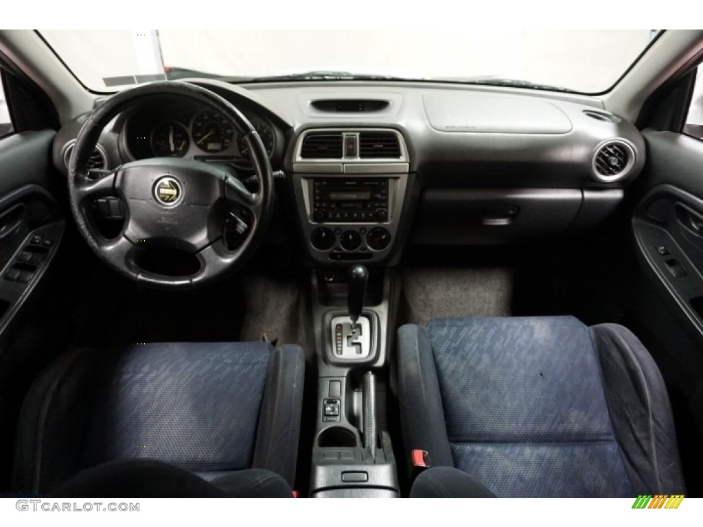 2002 Impreza WRX Sedan - Platinum Silver Metallic / Black photo #26