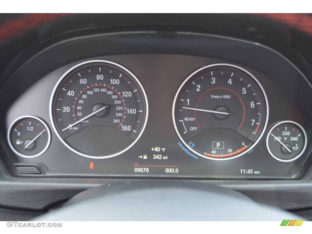 2015 3 Series 335i xDrive Gran Turismo - Jet Black / Coral Red/Black photo #21