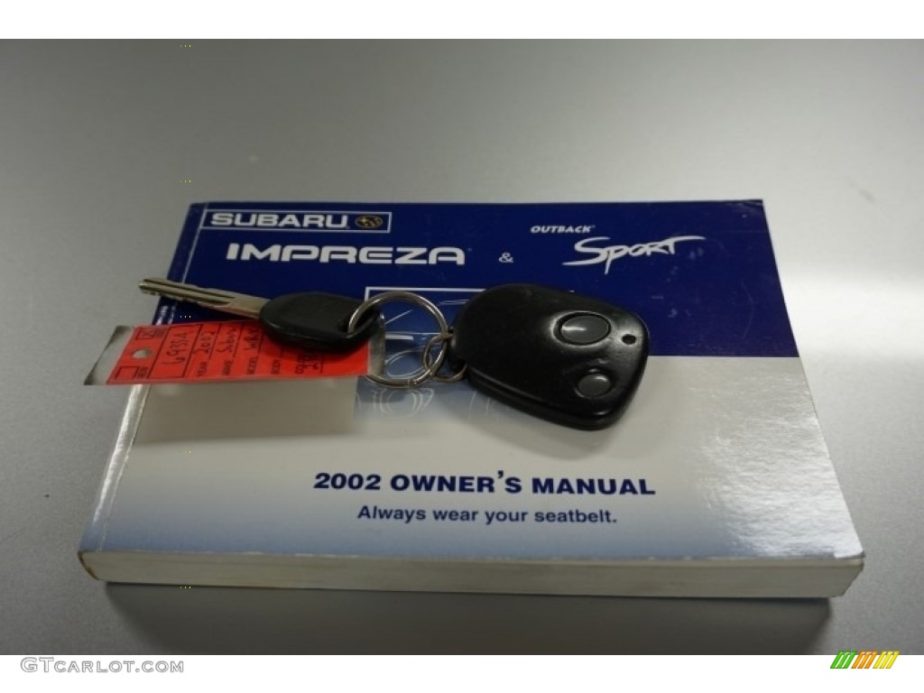 2002 Impreza WRX Sedan - Platinum Silver Metallic / Black photo #41