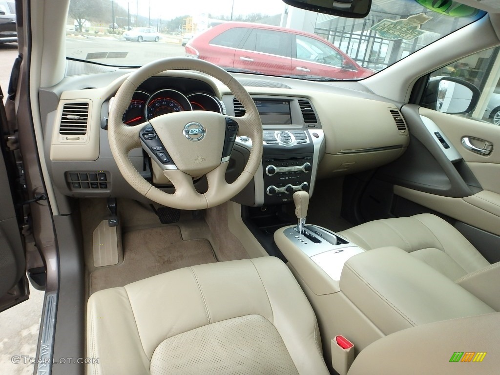 2010 Murano SL AWD - Tinted Bronze Metallic / Beige photo #17