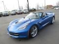 2016 Laguna Blue Metallic Chevrolet Corvette Stingray Convertible  photo #3