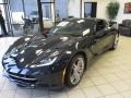 Night Race Blue Metallic 2016 Chevrolet Corvette Stingray Coupe Exterior