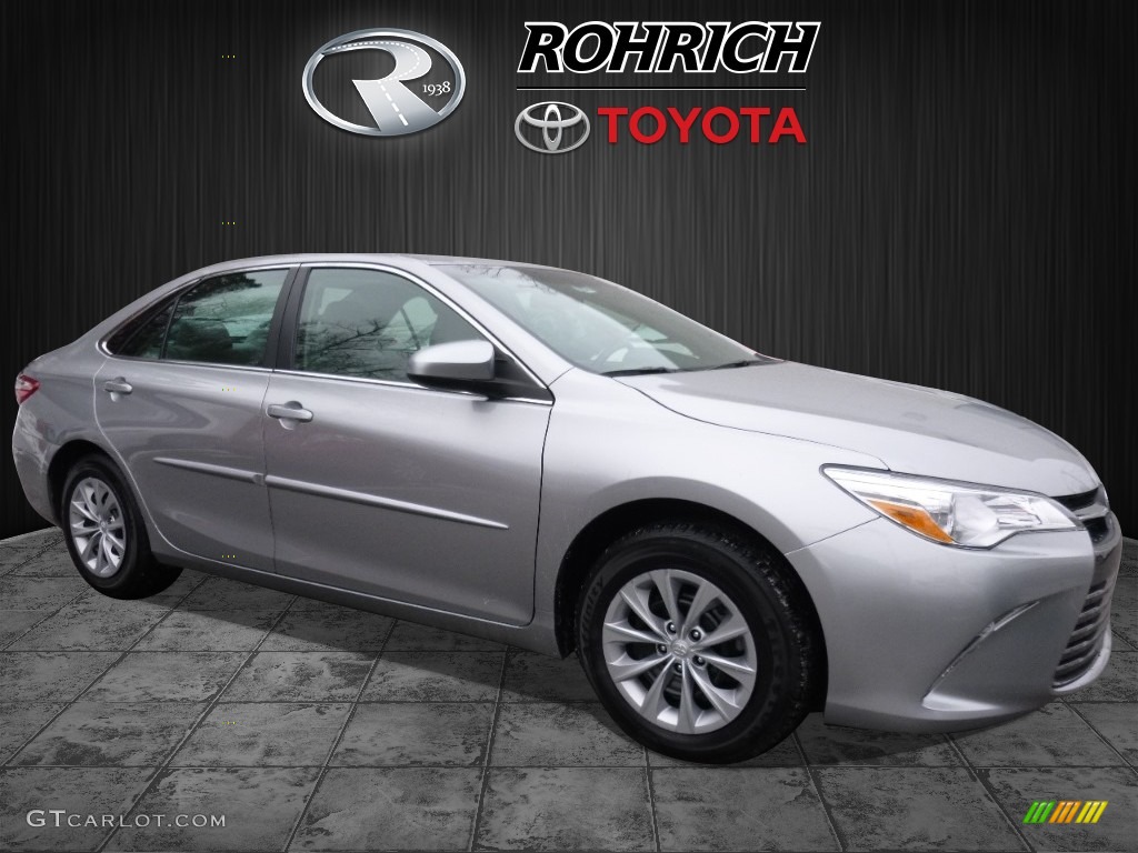 2015 Camry LE - Celestial Silver Metallic / Ash photo #1