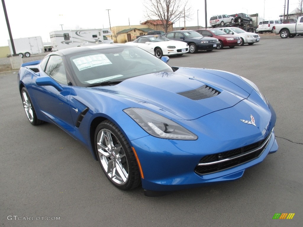 Laguna Blue Metallic 2016 Chevrolet Corvette Stingray Coupe Exterior Photo #110935695