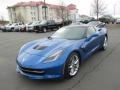 2016 Laguna Blue Metallic Chevrolet Corvette Stingray Coupe  photo #2