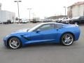 2016 Laguna Blue Metallic Chevrolet Corvette Stingray Coupe  photo #3