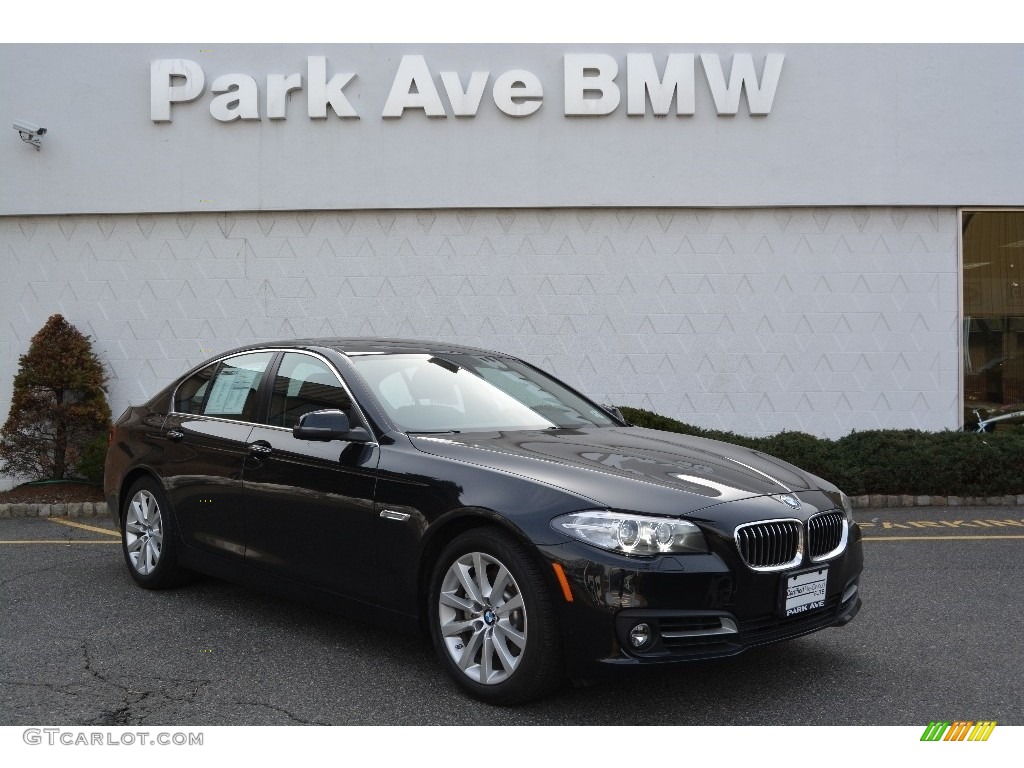 2016 5 Series 535i xDrive Sedan - Jet Black / Black photo #1