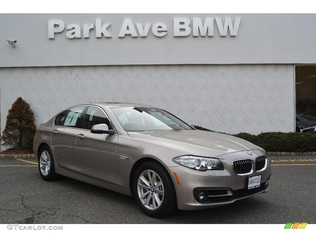 2016 5 Series 528i xDrive Sedan - Cashmere Silver Metallic / Cinnamon Brown photo #1