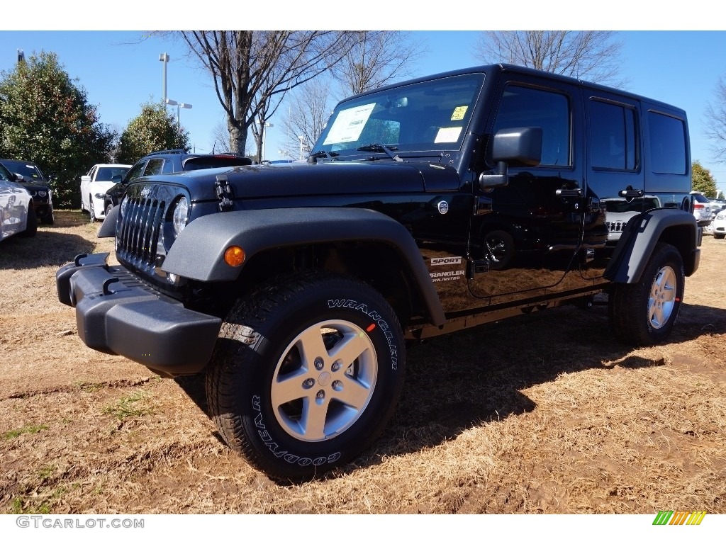 Black Jeep Wrangler Unlimited