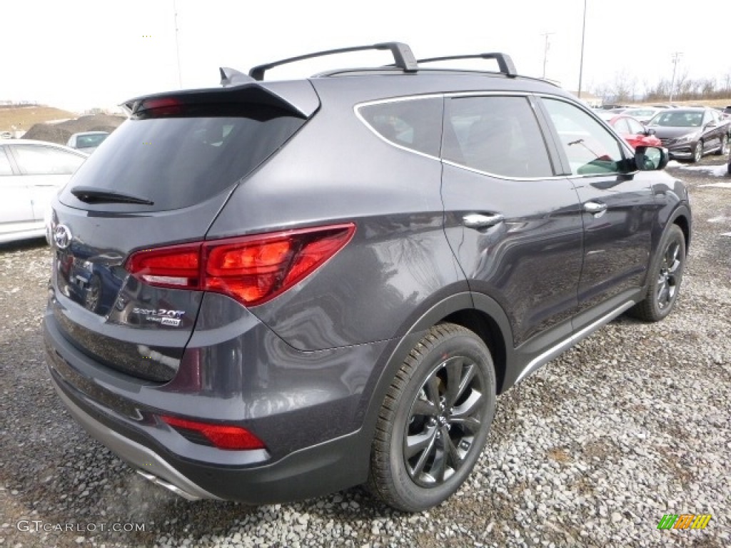 Platinum Graphite 2017 Hyundai Santa Fe Sport 2.0T Ulitimate AWD Exterior Photo #110943531