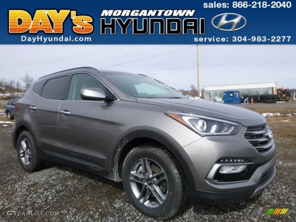 Mineral Gray Hyundai Santa Fe Sport