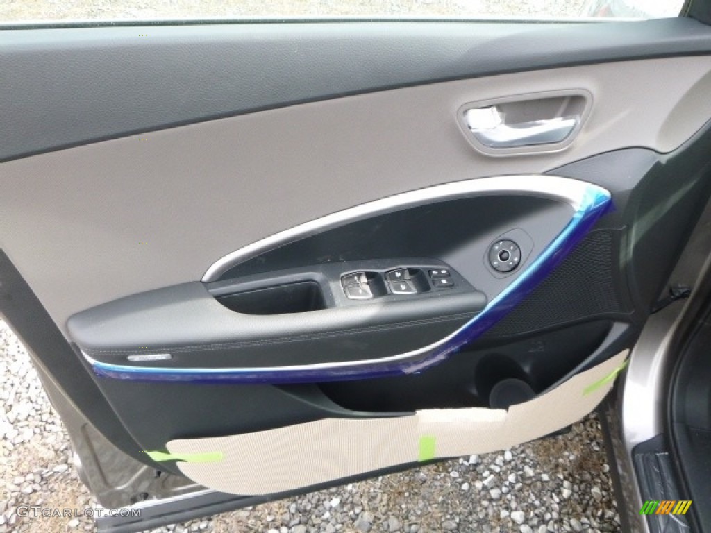 2017 Santa Fe Sport AWD - Mineral Gray / Beige photo #14