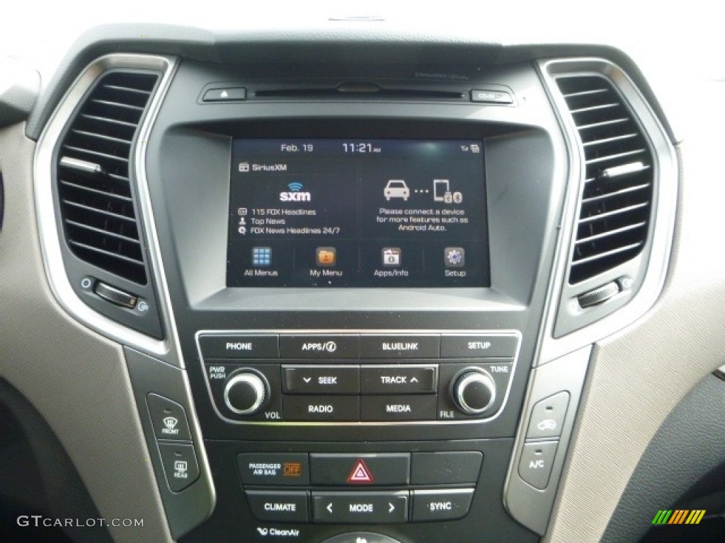 2017 Santa Fe Sport AWD - Mineral Gray / Beige photo #17