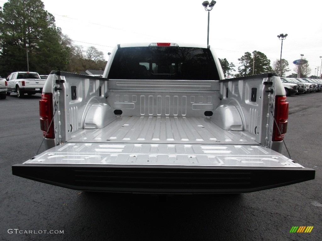 2016 F150 Lariat SuperCrew - Ingot Silver / Medium Light Camel photo #8