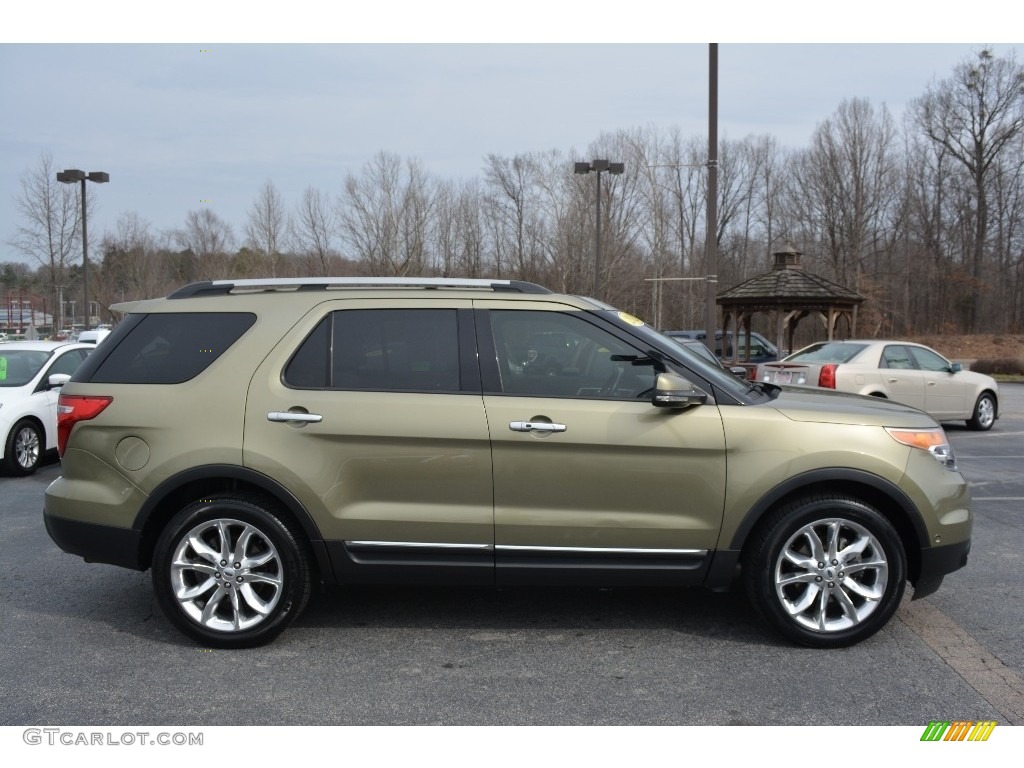 2012 Explorer Limited 4WD - Ginger Ale Metallic / Medium Light Stone photo #2