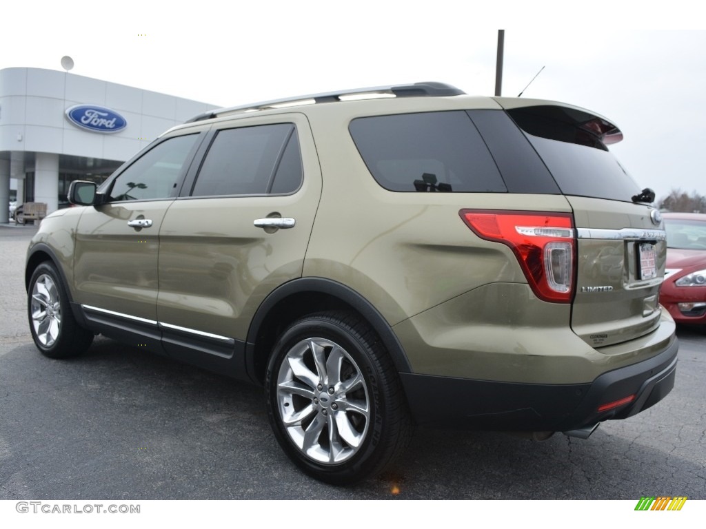 2012 Explorer Limited 4WD - Ginger Ale Metallic / Medium Light Stone photo #5