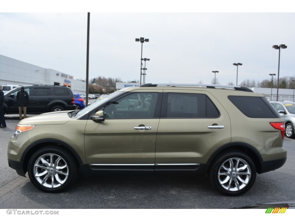 2012 Explorer Limited 4WD - Ginger Ale Metallic / Medium Light Stone photo #6