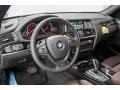 2016 BMW X3 Mocha Interior Dashboard Photo